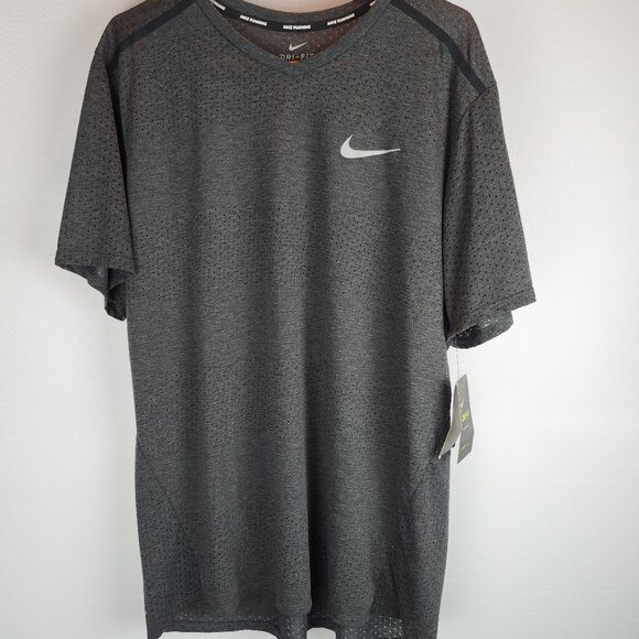 NWT - Nike Dry-Fit Running Short Sleeve Men's Size XXL - Picture 1 of 7